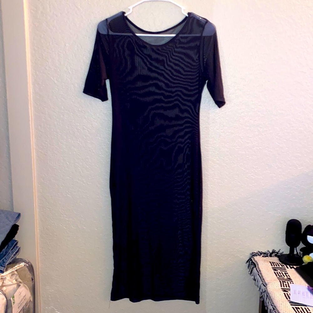 Women mesh dress